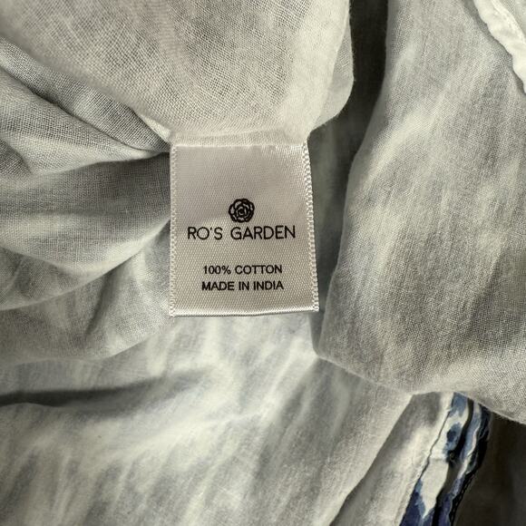 Blue Patterned Mini Dress - Picture 11 of 11